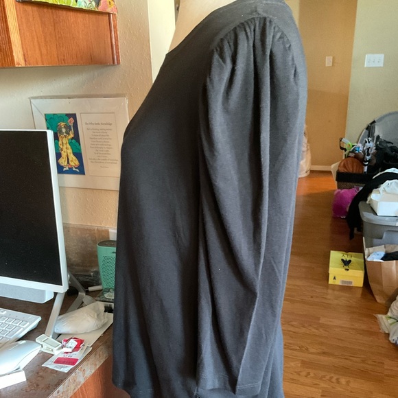 Calvin Klein Black Pullover Blouse Size XL, NWT - Picture 6 of 13